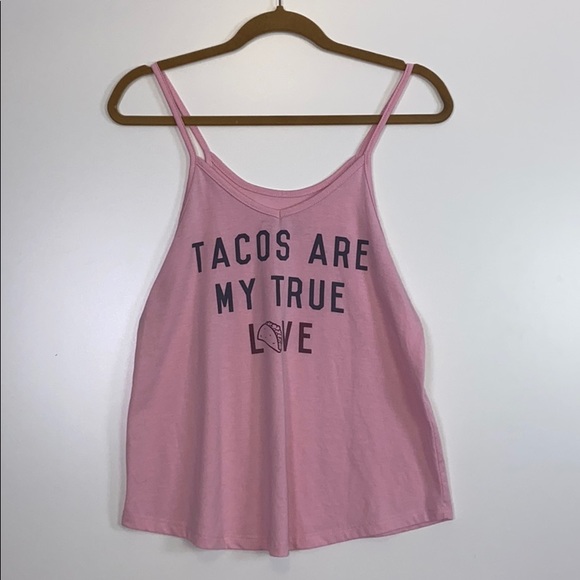 weekend soul Tops - Tacos Are My True Love Tank Medium